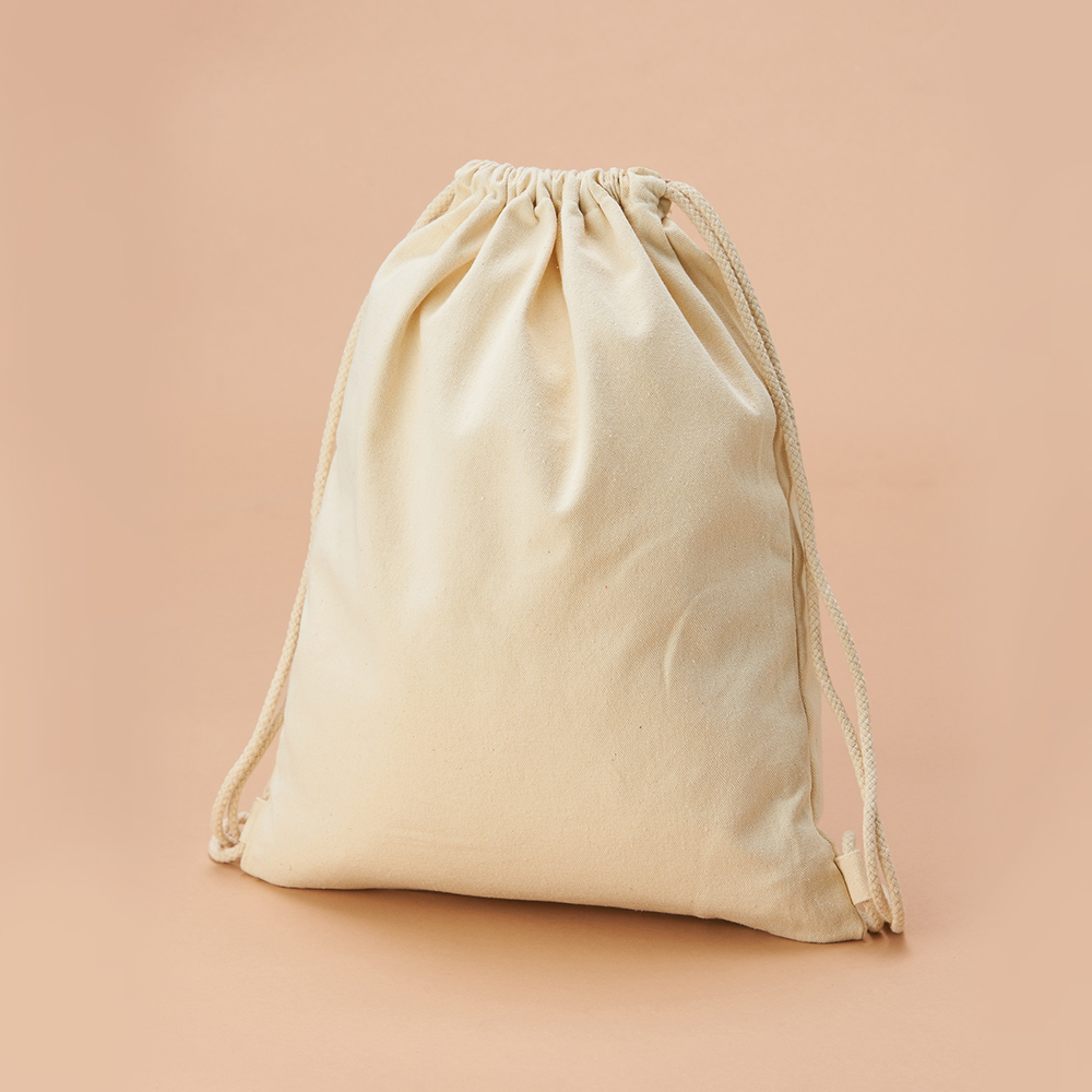 【空白袋】35x43.5 布袋 10安束口背袋 A0008