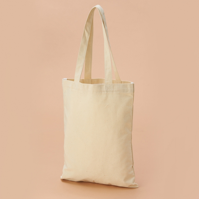 【Custom Printing】2D Cotton Canvas Shoulder Bag (small) A0002