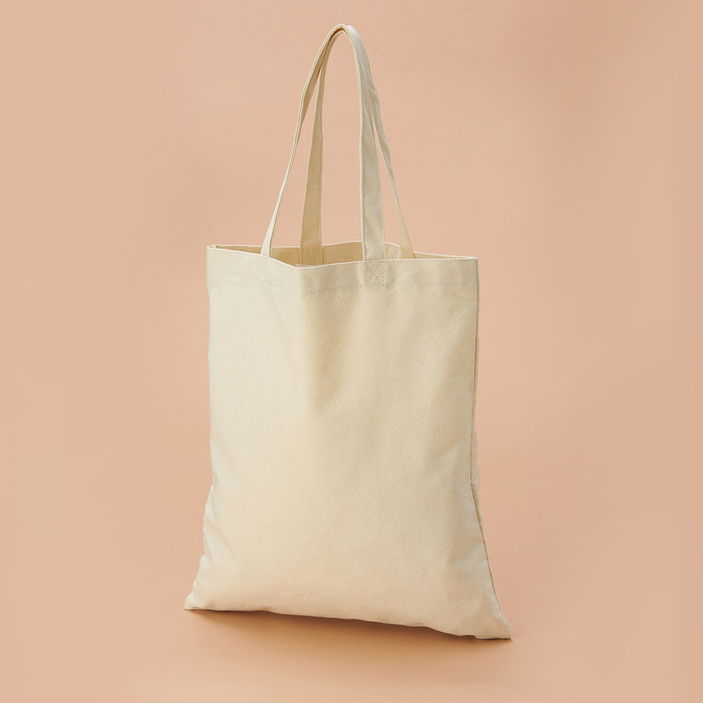 【Custom Printing】2D Cotton Canvas Shoulder Bag (large) A0005